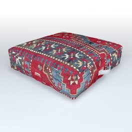 Kazak Southwest Caucasus Rug Outdoor Floor Cushion