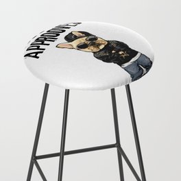 Cool Dog Approoves Bar Stool