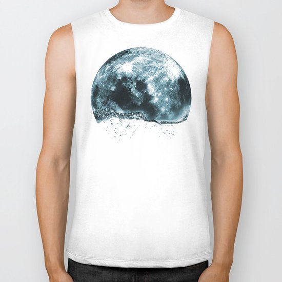 lunar water Biker Tank