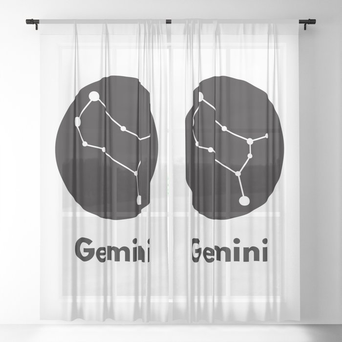 Gemini Sheer Curtain