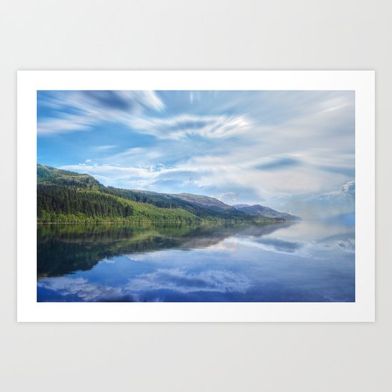 Loch Ness Art Print