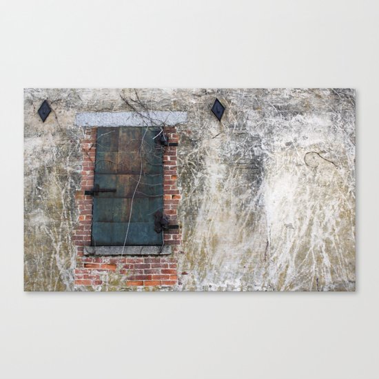 Dark Window Canvas Print