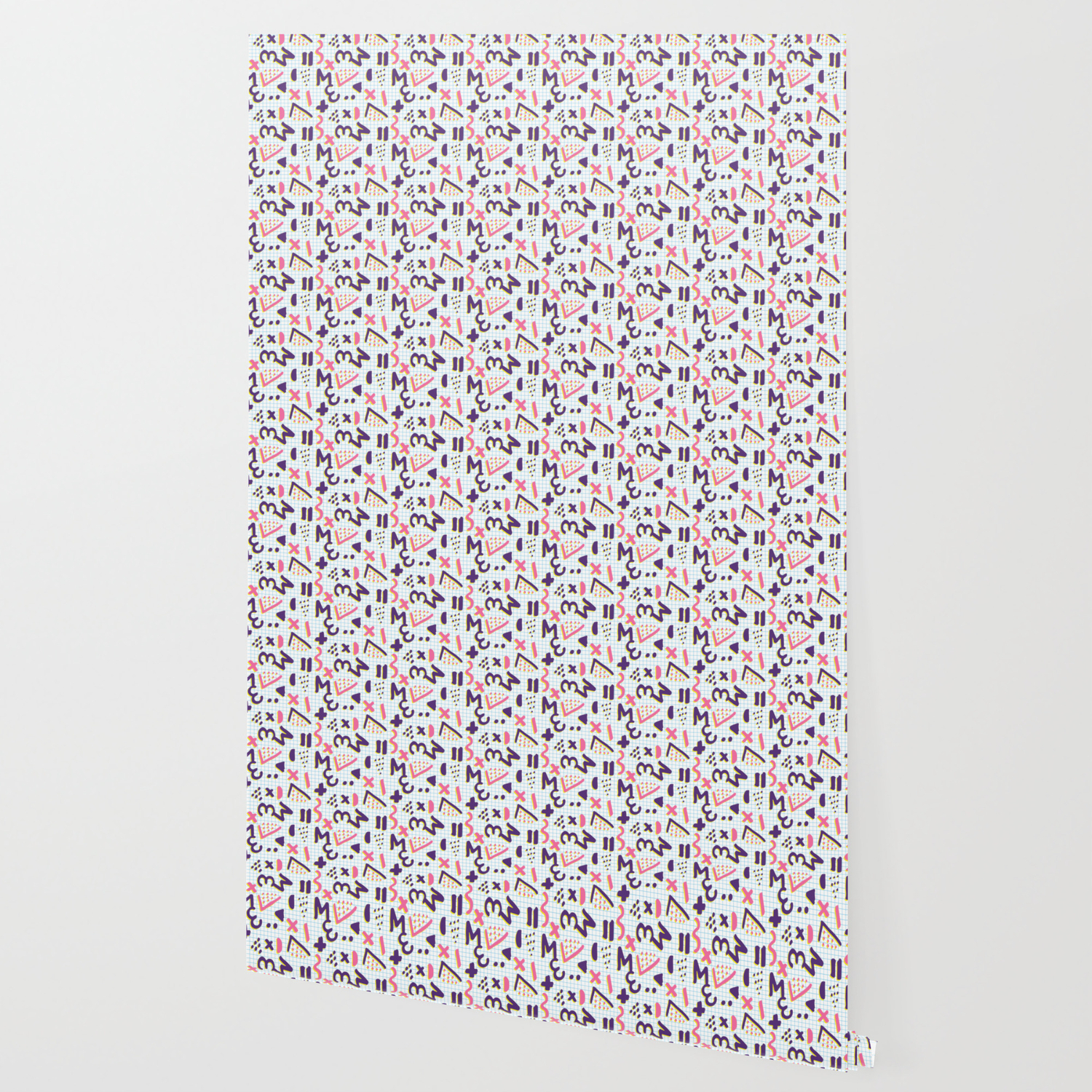 Horrible Patterns Squared 80s Wallpaper By Bespired Society6