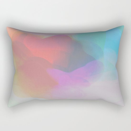 watercolor paint Rectangular Pillow