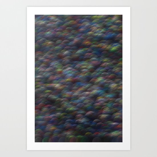 Cosmos Pixel Art Print