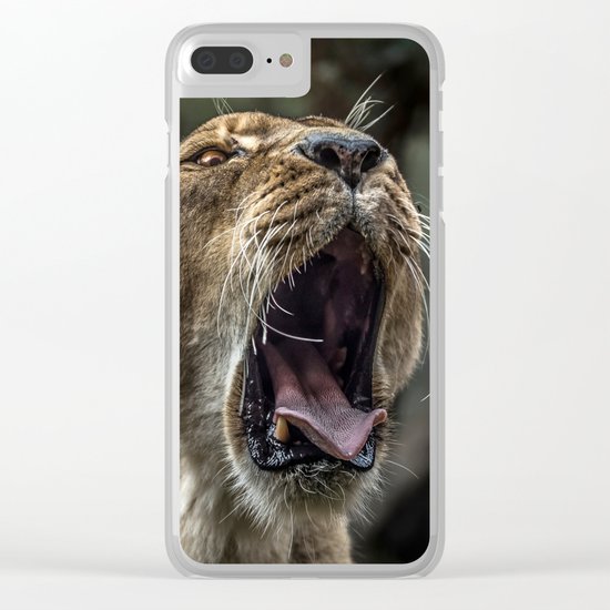 Lion king Clear iPhone Case