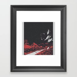 Dawn's Highway Bleeding - The Doors Gerahmter Kunstdruck