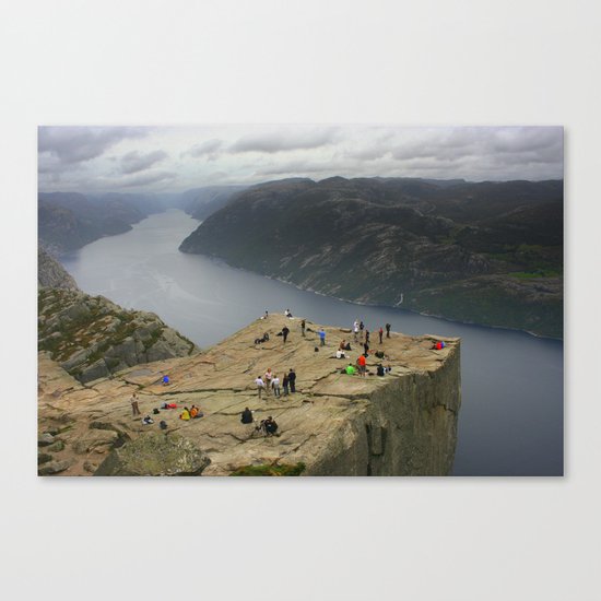 Preikestolen, Norway (2) Canvas Print