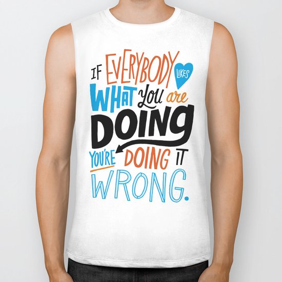 Doing it Wrong Biker Tank