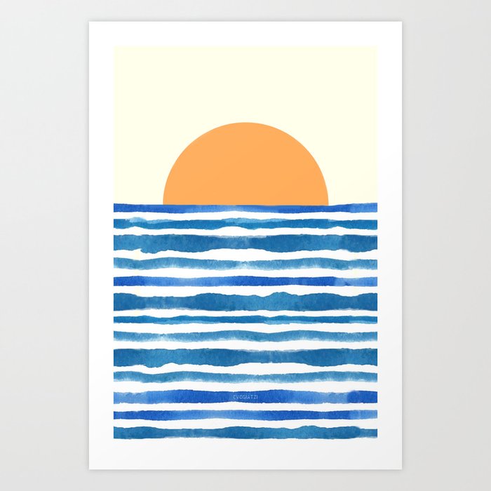 When The Sun Comes Up Art Print