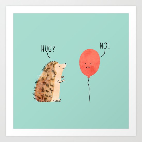 impossible love Art Print