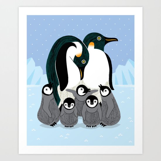 The Emperor's Creche Art Print