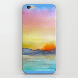 Sunset Rainbow iPhone Skin
