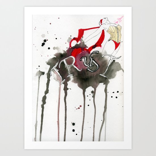 Trust Art Print