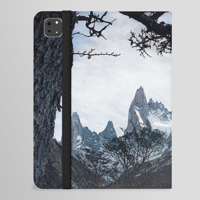 Argentina Photography - Huge Mountains Peaking Above The Forest iPad Folio Case