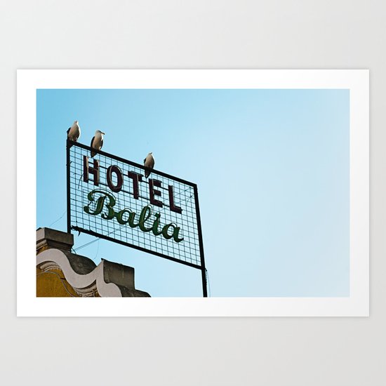 Hotel Art Print