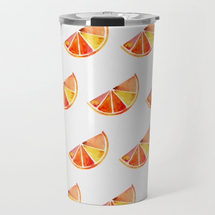 Orange slice Travel Mug