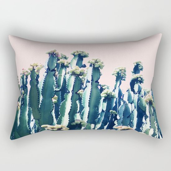 Cactus V5 #society6 #decor #buyart Rectangular Pillow