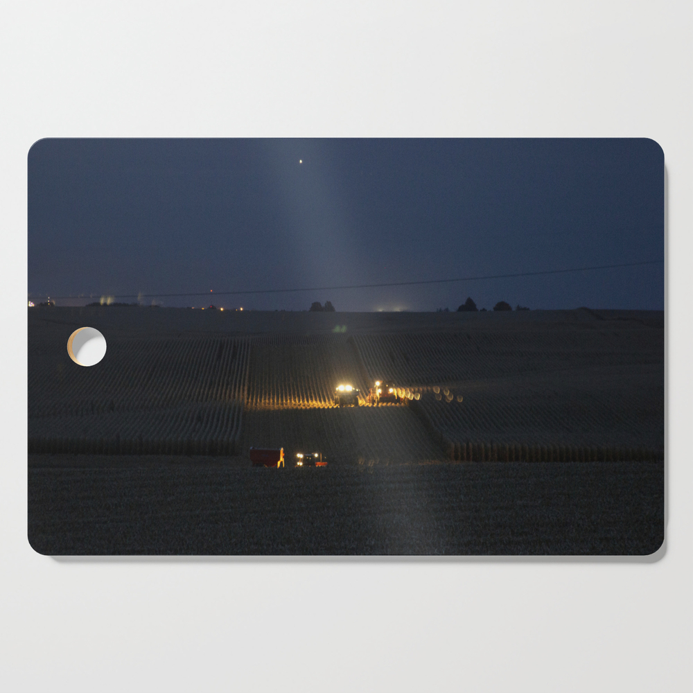 Burning the Midnight Oil Cutting Board by bjcoving