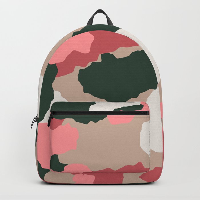 Balance Athletica Pink and Green Camo Backpack by Brooke Henderson