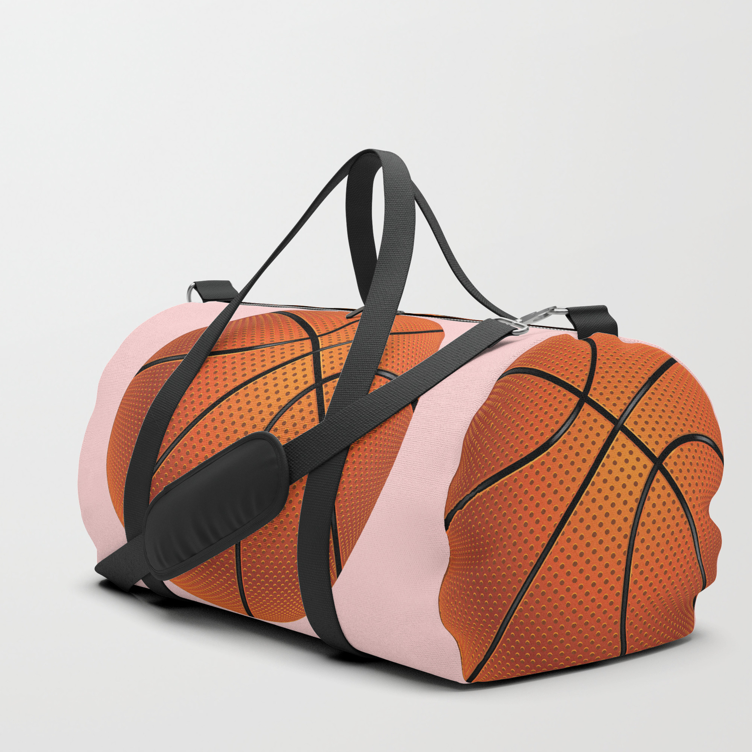 Basketball Ball Duffle Bag By Annartshock Society6