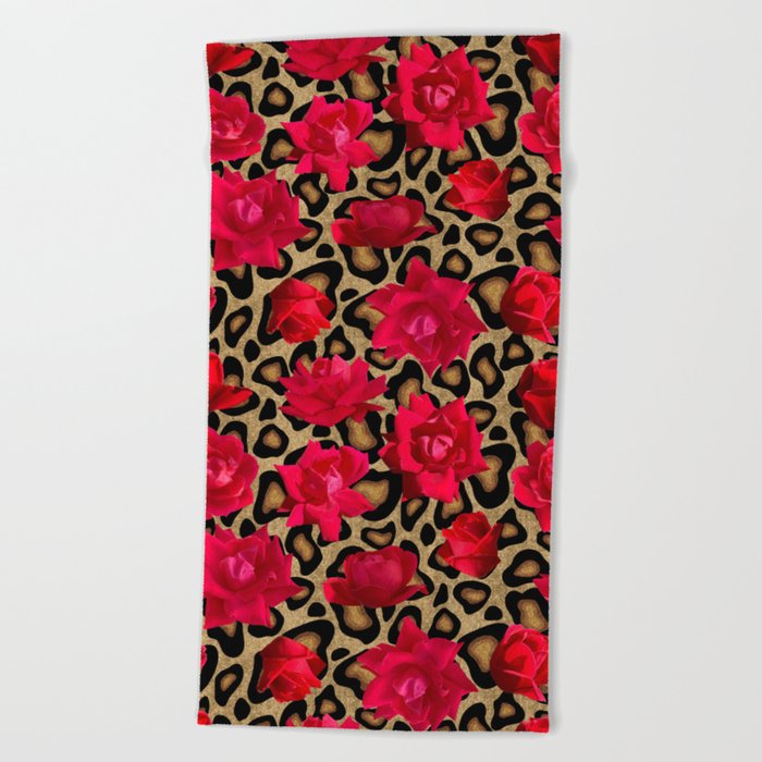 Animal print outlet beach towel