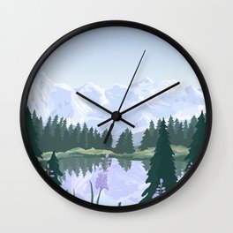 Denali National Park Wall Clock