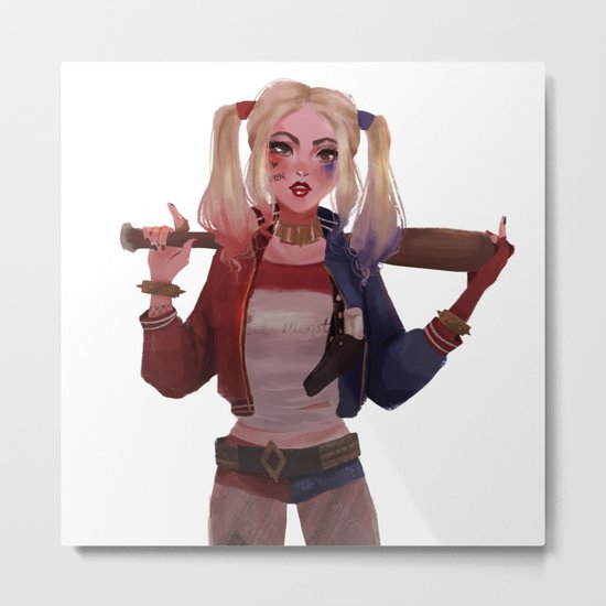 Harley Quinn Metal Print