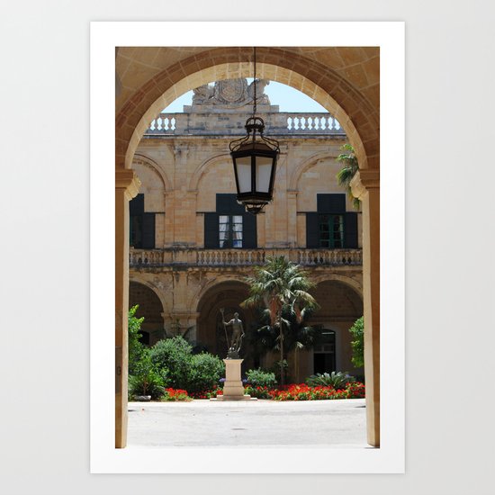 Old traditional Palace Art Print