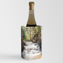 North Shore of Minnesota | Waterfall Long Exposure Photography Wine Chiller