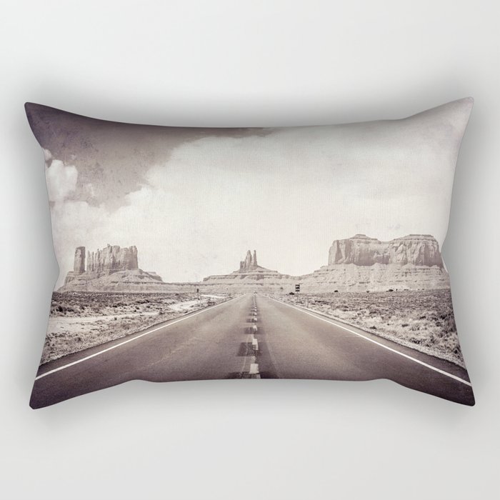 Road to the Giants Rectangular Pillow