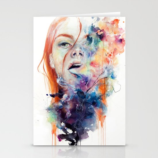 this thing called art is really dangerous Stationery Cards
