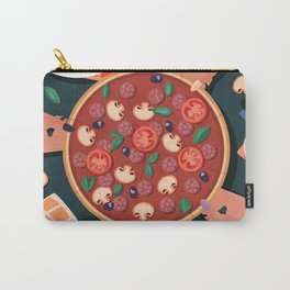Sharing pizza Carry-All Pouch
