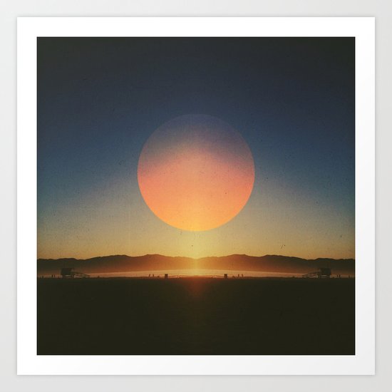 Out There Art Print