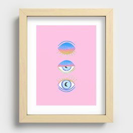 Awakening Pink Recessed Framed Print