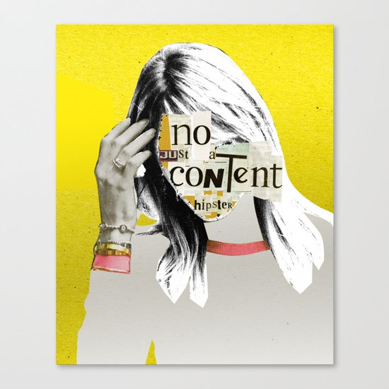 Content V3 Canvas Print