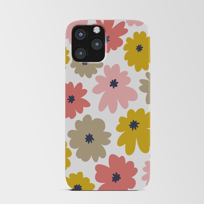Floral Pattern iPhone Card Case