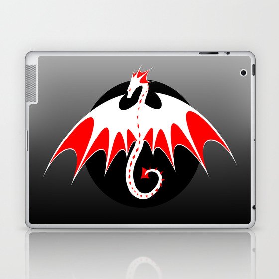 Dragon Logo 1 Laptop & iPad Skin