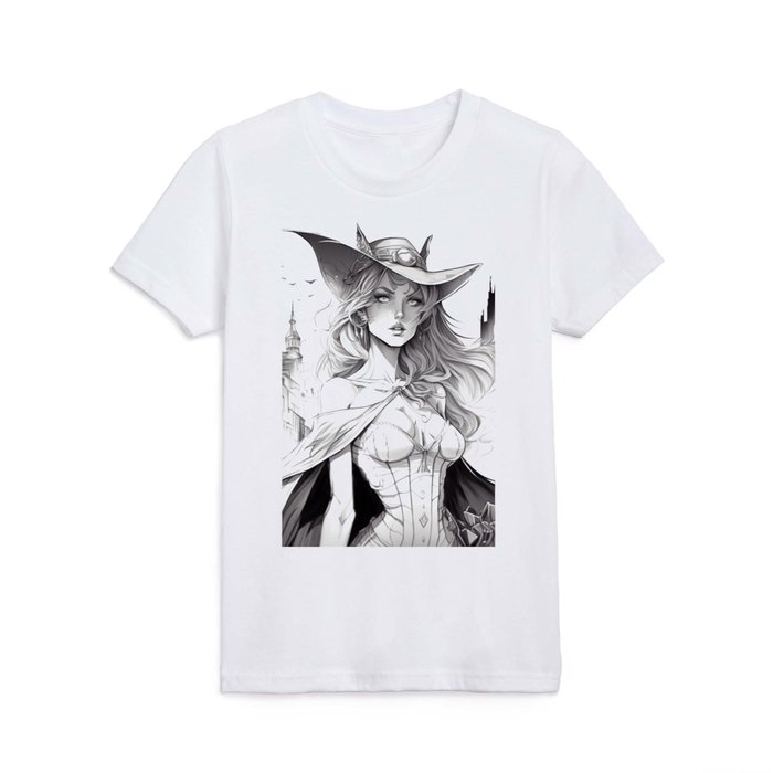 Anime Witch 6 Kids T Shirt