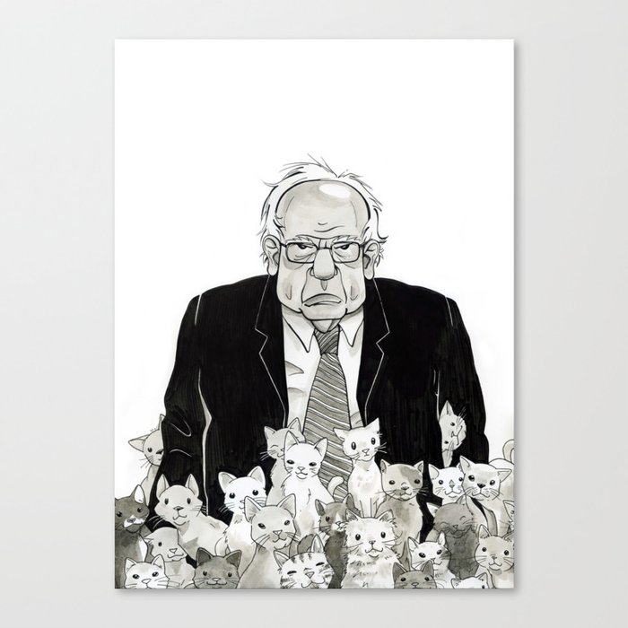 Bernie and More Kittens Canvas Print