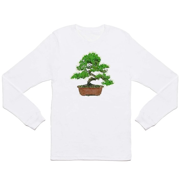 Japanese Bonsai Tree Long Sleeve T Shirt
