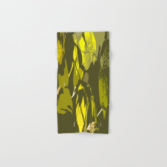 Autumn leaves bathing in sunlight Hand & Bath Towel