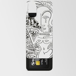 Full moon at the Copacabana Android Card Case