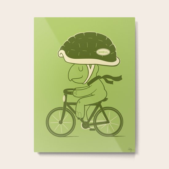 Safety First Metal Print