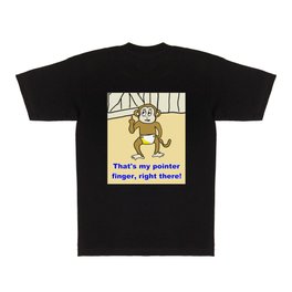 Monkey Finger T Shirt