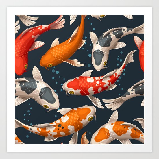 Fishes Art Print