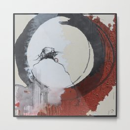 Zen Enso Daruma Buddhist Abstract Realism Painting Red Black and White  Metal Print | Figurativeart, Contemporary, Expressive, Yogadecor, Painting, Inkpainting, Minimalist, Enso, Bodhidharma, Buddhism 