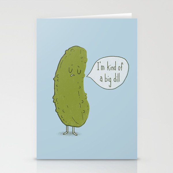 Big Dill Stationery Cards