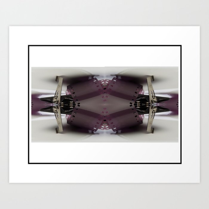 Film Spaceship Art Print