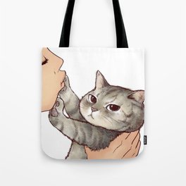 cat : hmmmmm! Tote Bag